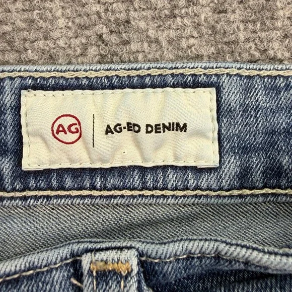 AG Adroano Goldschmeid Jeans 27 (29x29) Mari High Rise Slim Straight LOT OF 2 - Picture 5 of 16
